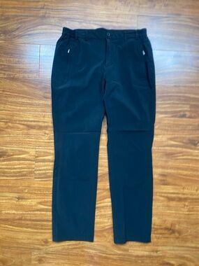 Praus Women's Black Nylon Midrise Crop Pants Size 27 Outdoor Camping Casual